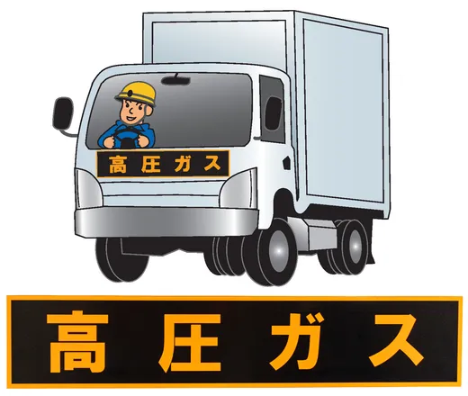 車両警戒標識